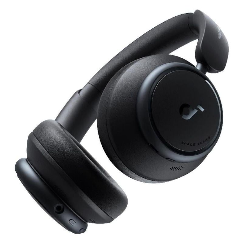 Audífonos tipo Headset Soundcore Space Q45 Bluetooth con Micrófono Negro