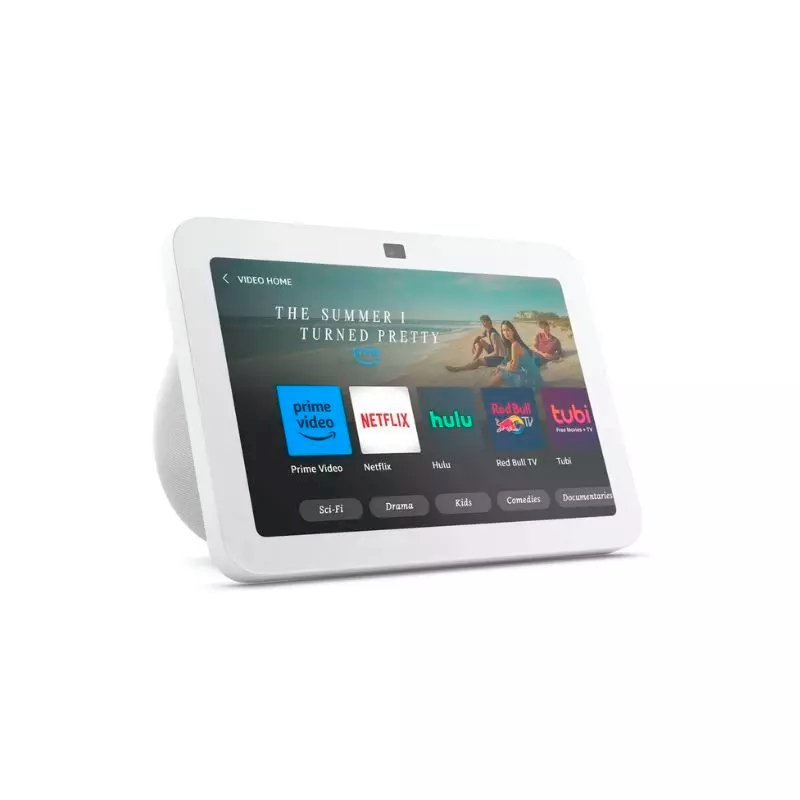Pantalla Inteligente Amazon Echo Show 8 (3rd Gen) blanca con Alexa