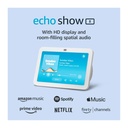 Pantalla Inteligente Amazon Echo Hub 8" con Alexa blanco