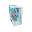 Case Gaming Cougar CFV235 Vision Media Torre ATX Blanco (Sin Fuente)