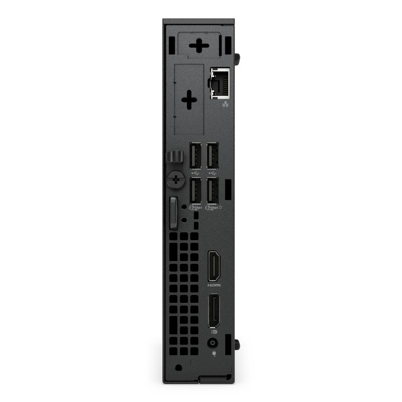 Computadora Dell Pro MFF SPA Intel Core i5-14500T 8GB RAM 512GB SSD Intel Graphics W11 Pro Negro Teclado Español