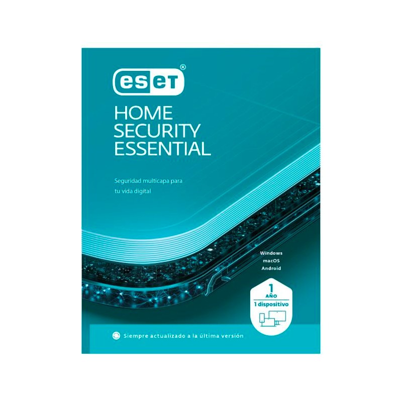 Licencia ESET Home Security Essential 1 Dispositivo 1 Año Maestro Estudiante ESD ***DIGITAL***