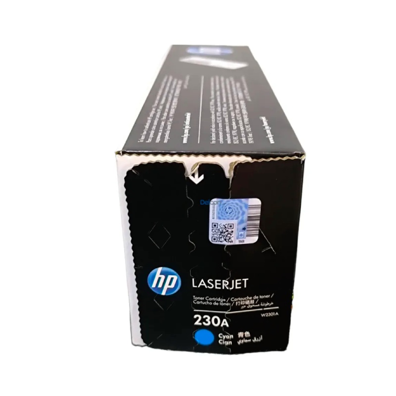 Cartucho de tóner HP 230A LaserJet Cian Original W2301A
