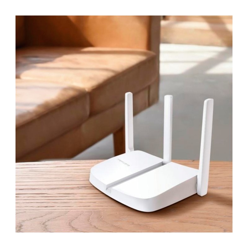 Router Mercusys MW306R Doble Banda 300Mbps 3 Antenas