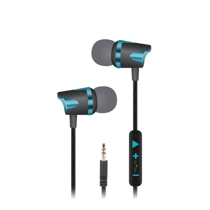 Audífonos In-Ear Unno Tekno HS7009 3.5mm SoulBuds Azul