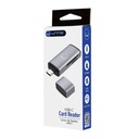 Lector de Tarjetas UnnoTekno CR1005GY USB-C 3.0 Universal Gris