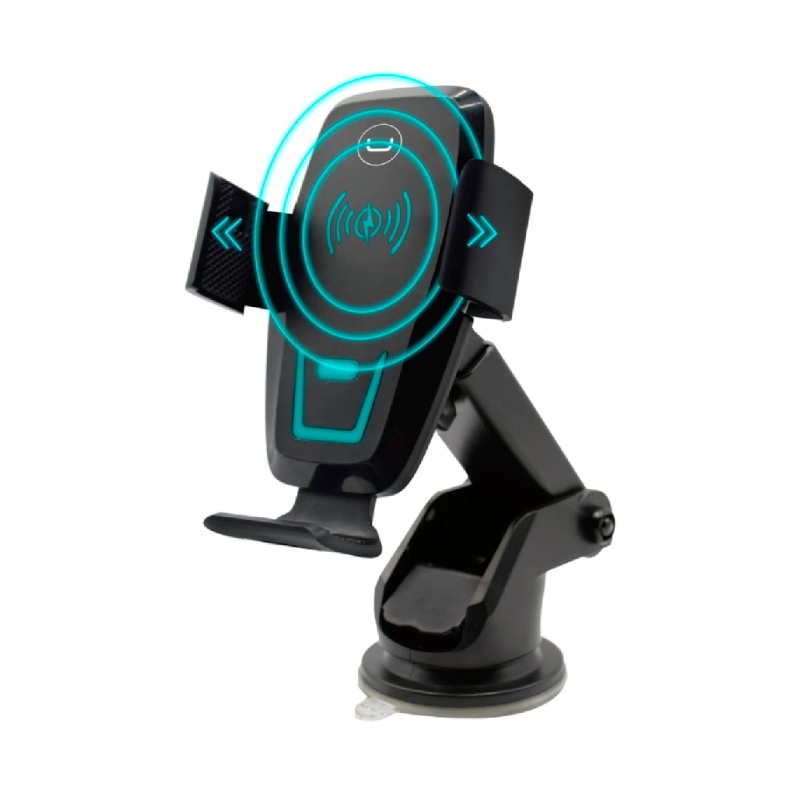 Base para Celular Carga Inalámbrica Unno Tekno CH3009BK Brazo Extendible