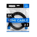 Cable HDMI 2.1 8K Unno Tekno CB4227BL 1.5 Metros Macho-Macho Negro