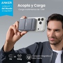 PowerBank Anker 622 Magnetic Battery (MagGo) 5000mAh USB-C/Inalámbrico Negro