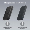 PowerBank Anker 622 Magnetic Battery (MagGo) 5000mAh USB-C/Inalámbrico Negro