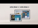Pantalla Inteligente Amazon Echo Show 15 Full HD 15.6" con Alexa y Fire TV Negro