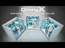Case Gaming Cougar OmnyX White Media Torre ATX Blanco (Sin Fuente)