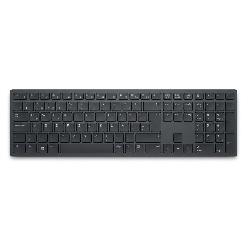 Computadora Dell Pro Slim Intel Core Ultra 7 265 16GB RAM 512GB SSD Intel Graphics  W11 Pro Negro Teclado Español