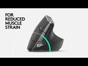 Mouse Inalámbrico Logitech MX Vertical Óptico 4000DPI Negro