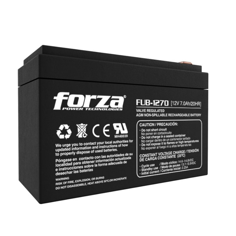 Batería para UPS Forza FUB-1270 7Ah 12v