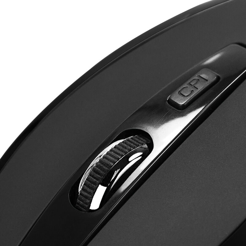 Mouse Inalámbrico Klip Xtreme Klever 1600 DPI Negro