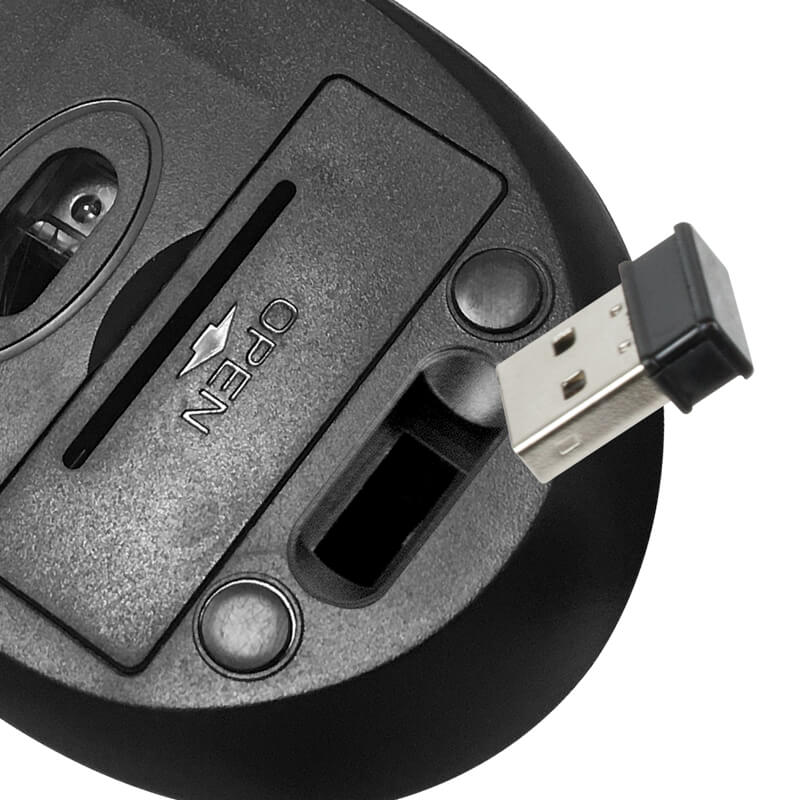 Mouse Inalámbrico Klip Xtreme Vector USB Azul