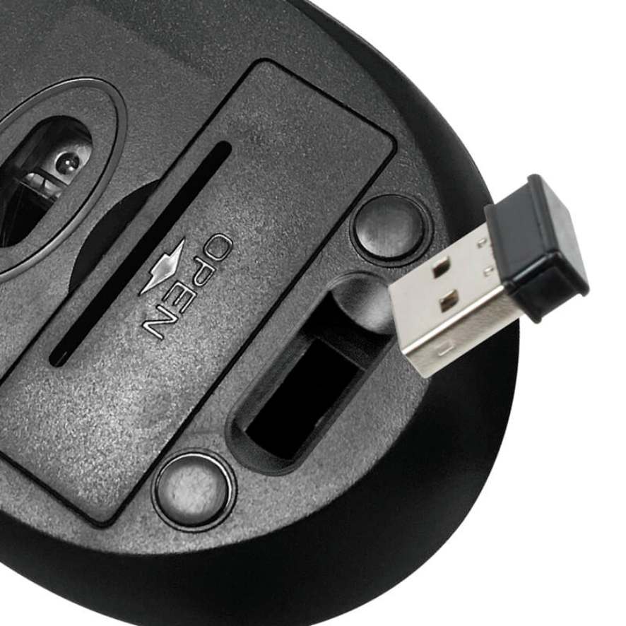 Mouse Inalámbrico Klip Xtreme Vector USB Rojo