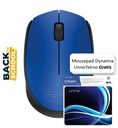 Mouse Inalámbrico Logitech M170 Óptico 1000DPI Azul