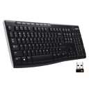 Teclado Inalámbrico USB Logitech K270 Español Negro