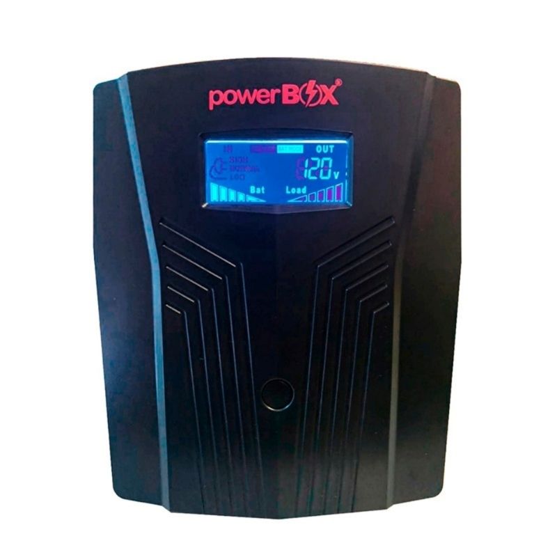UPS 2000VA PowerBox PB20006LCD 1200W 6 Tomas