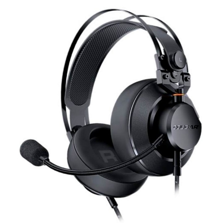 Audífonos tipo Headset Cougar VM410 Classic 3.5mm con Micrófono Negro