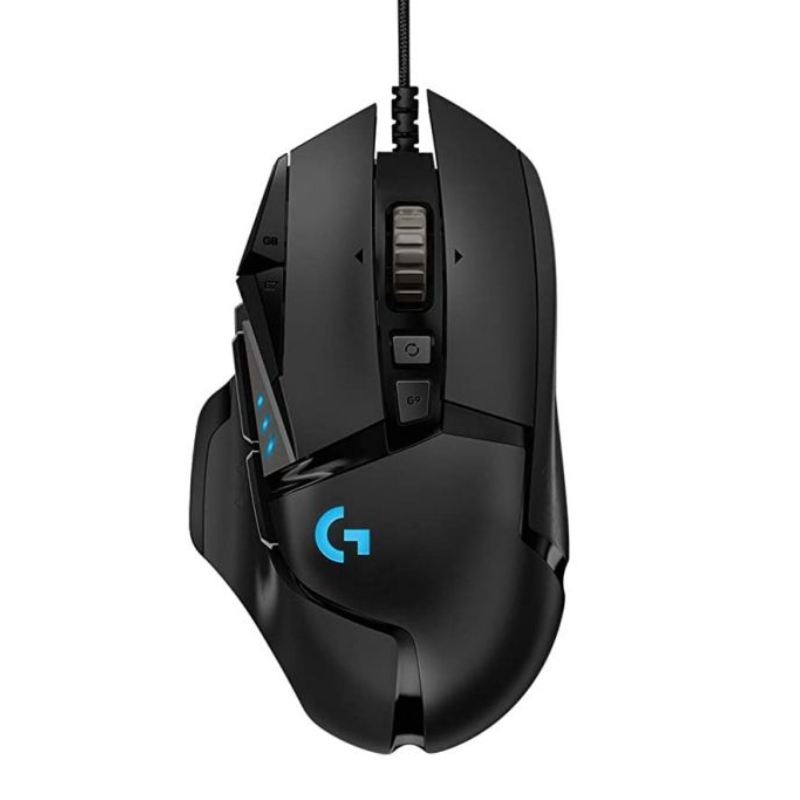 Mouse Gaming Alámbrico Óptico Logitech G502 HERO 16000DPI 11 Botones