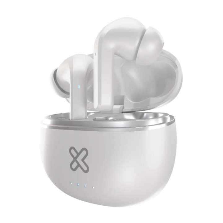 Audífonos In-ear Klip Xtreme EdgebudsPro Bluetooth con Micrófono Blanco