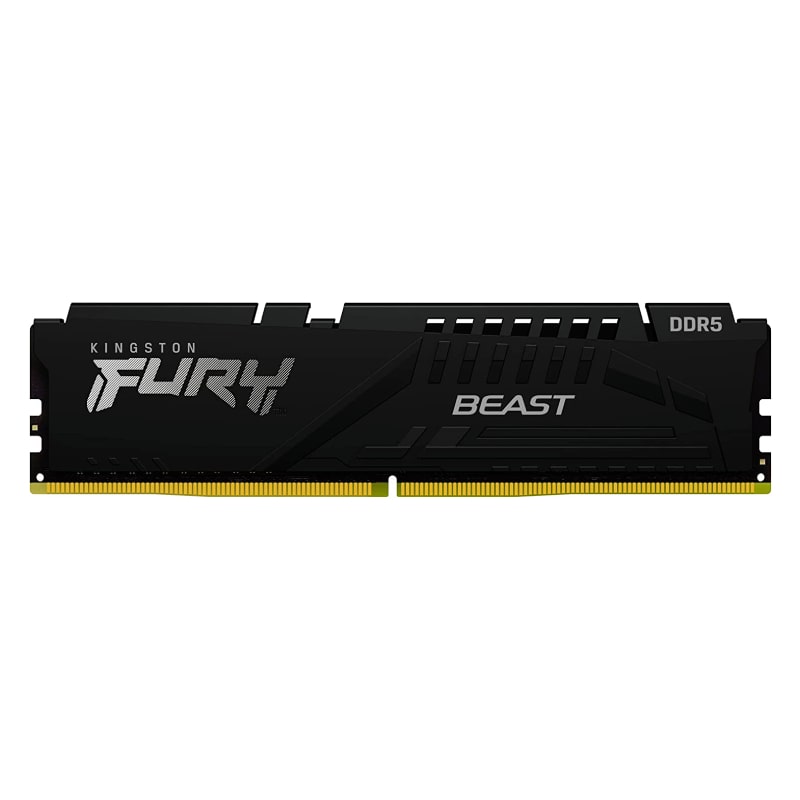 Memoria RAM DDR5 DIMM 16GB Kingston Fury Beast Disipador 5200MHz CL40