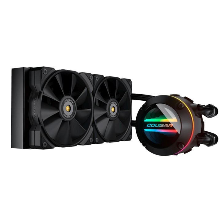 Enfriador Líquido 240mm Cougar Poseidon GT ARGB negro