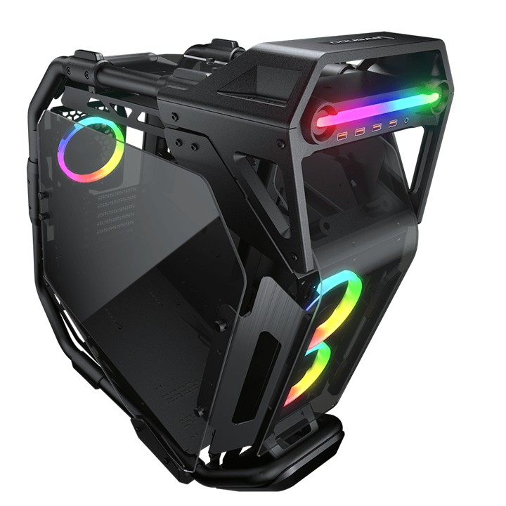 Case Gaming Cougar Cratus RGB Vidrio Templado Media Torre ATX Negro (Sin fuente)
