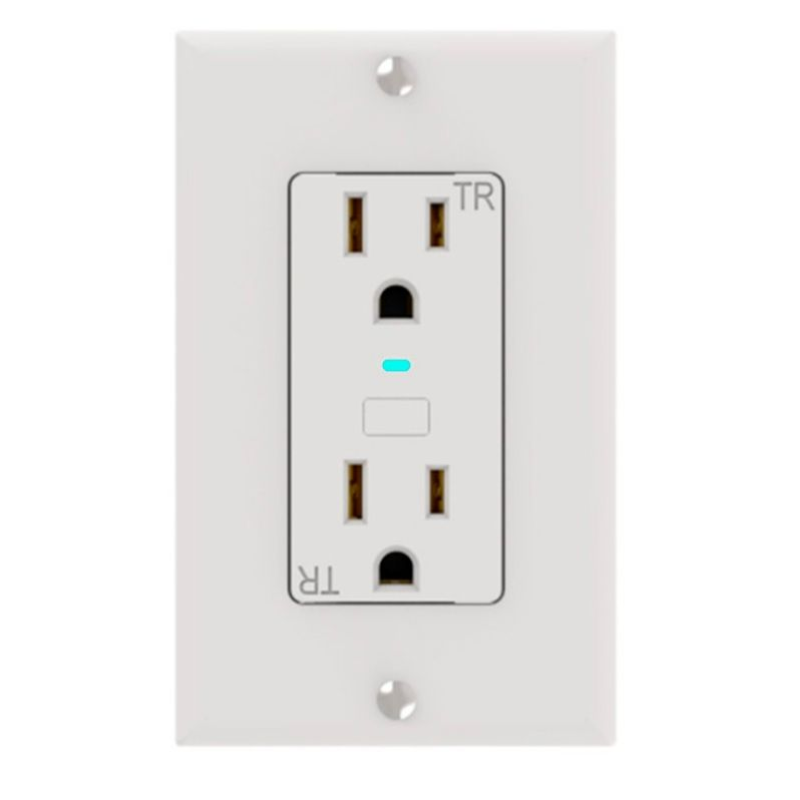 Tomacorriente de Pared Inteligente VTA+ 2 tomas Smart Home Wi-Fi