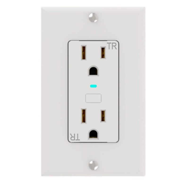 Tomacorriente de Pared Inteligente VTA+ 2 tomas Smart Home Wi-Fi