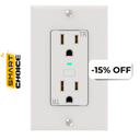 Tomacorriente de Pared Inteligente VTA+ 2 tomas Smart Home Wi-Fi