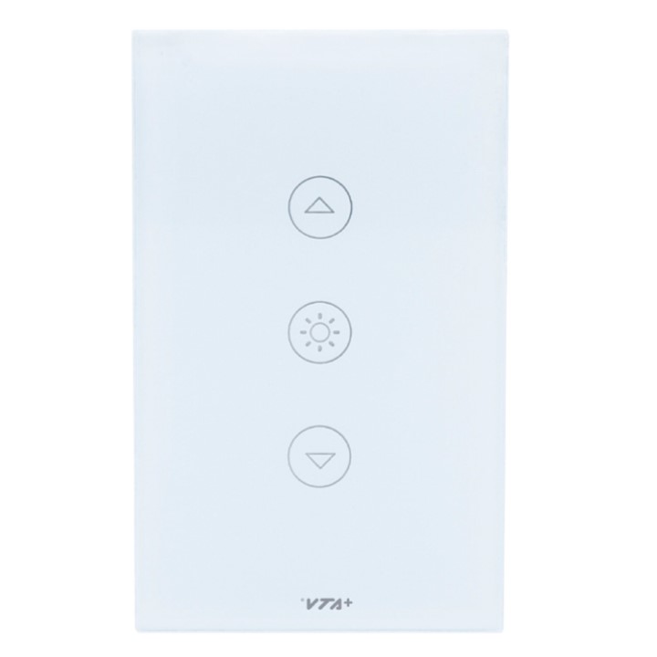 Interruptor Inteligente Sencillo VTA Touch IoT Dimerizable Smart Home Wi-Fi