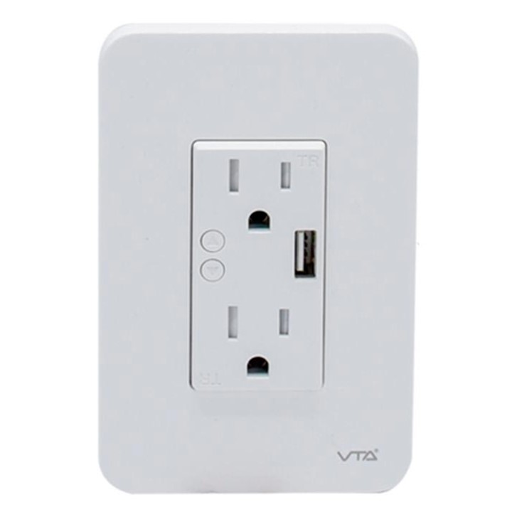 Tomacorriente de Pared Inteligente VTA+ Link IOT Smart Home Wi-Fi