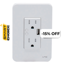 Tomacorriente de Pared Inteligente VTA+ Link IOT Smart Home Wi-Fi