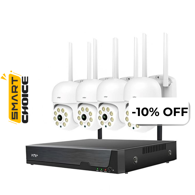 Sistema de Video Seguridad VTA+ Quaric Motion Cam System 4 Cámaras Wi-Fi