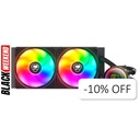 Enfriador Líquido 240mm Cougar Poseidon Elite ARGB Negro