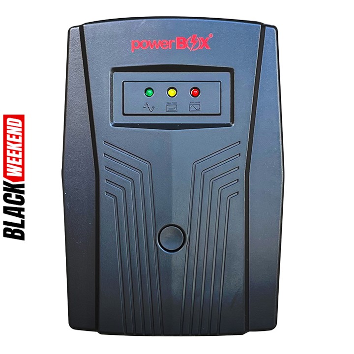 UPS 500VA PowerBox PBR506 250W 6 Salidas