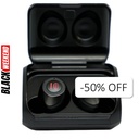 Audífonos In-ear Pilas Quicks T1.0 Bluetooth con Micrófono Negro