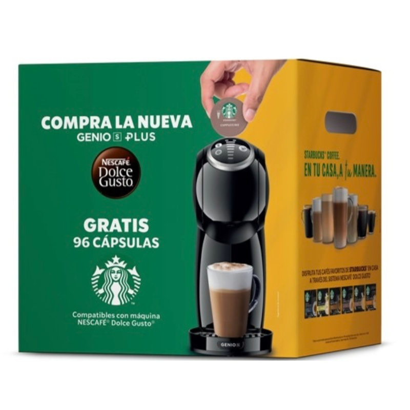 Cafetera Nestlé Dolce Gusto Genios Plus Negro
