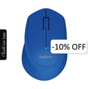 Mouse Inalámbrico Logitech M280 Óptico 1000DPI Azul