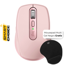 Mouse Inalámbrico Bluetooth Logitech Mx Anywhere 3S Darkfield 8000DPI Rosado