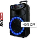 Bocina Bluetooth Dolphin SP-1500RBT Party Speaker 15" 3100W Negro