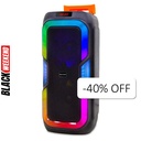 Bocina Bluetooth Dolphin SP-1060RBT Party Speaker Dual 10" 3100W Negro