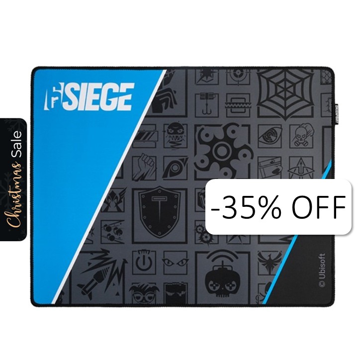 Mousepad Gaming CheckPoint rainbow six siege MP-1001 M