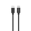 Cable USB-C a USB-C AON AO-CB-5014 1 Metro Negro 5Gbps 65W