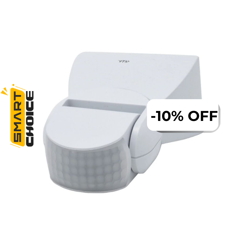 Sensor de Movimiento VTA con rango de deteccion a 6m/180°