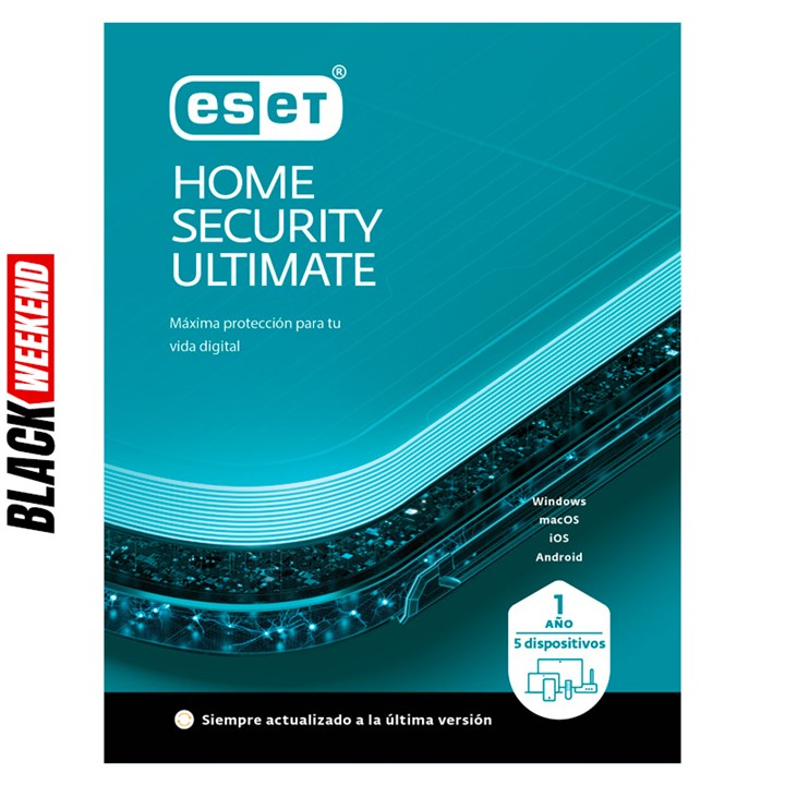 Licencia ESET Home Security Ultimate 5 dispositivos 1 Año ESD ***DIGITAL***